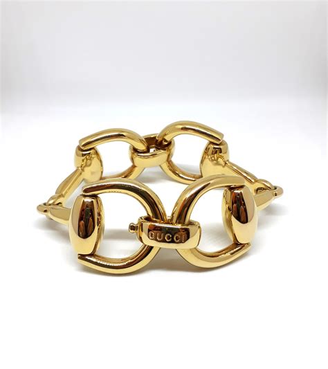 bracciale gucci uomo oro